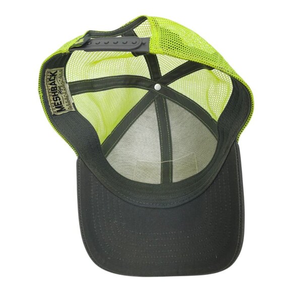 Reagan Bush 84 Mesh Snapback Cap Vintage Trucker Baseball Hat Rowdy Gentleman - Picture 5 of 12